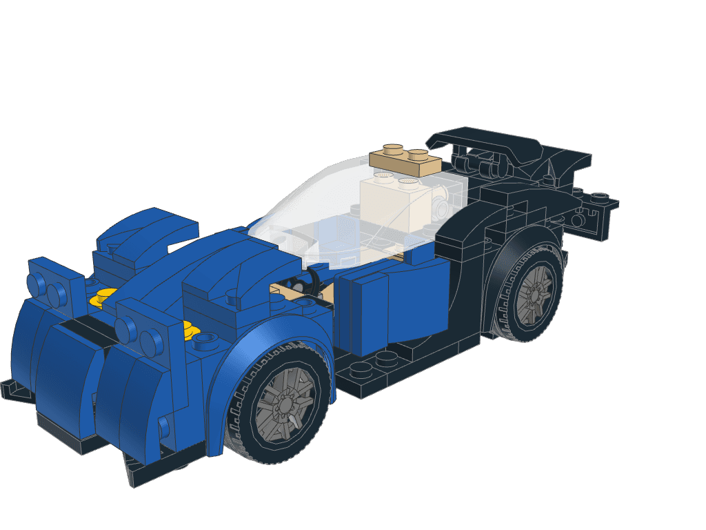 Bugatti Chiron from instructions built by Claude Opus 5.5