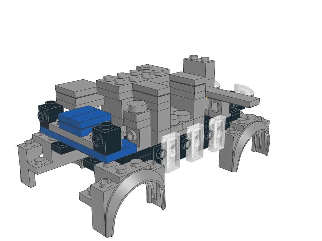 Nissan Skyline GT-R (R34) from instructions built by DeepSeek V4.1 Flash 1017