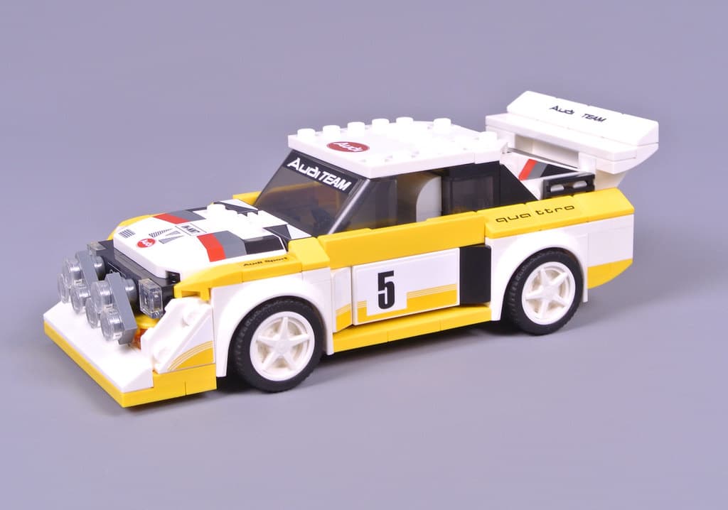 1985 Audi Sport quattro S1 · Finished-set photos